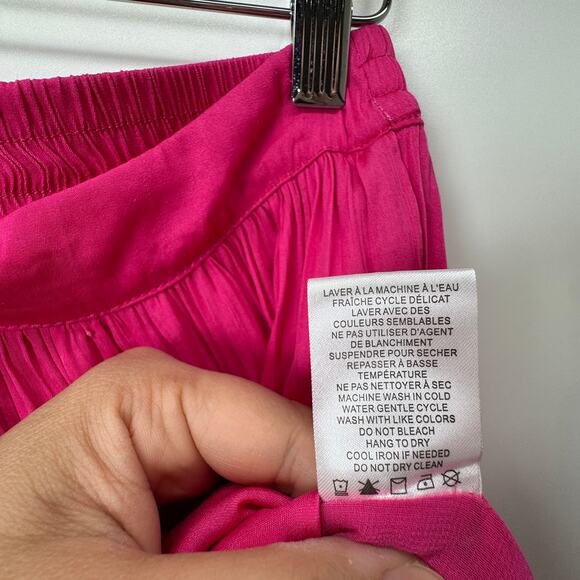 Rachel Zoe Womens Hot Pink Pleated Mini Skirt Size XS Flowy Party NWT - Picture 8 of 11